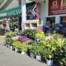 Exterior hardware store